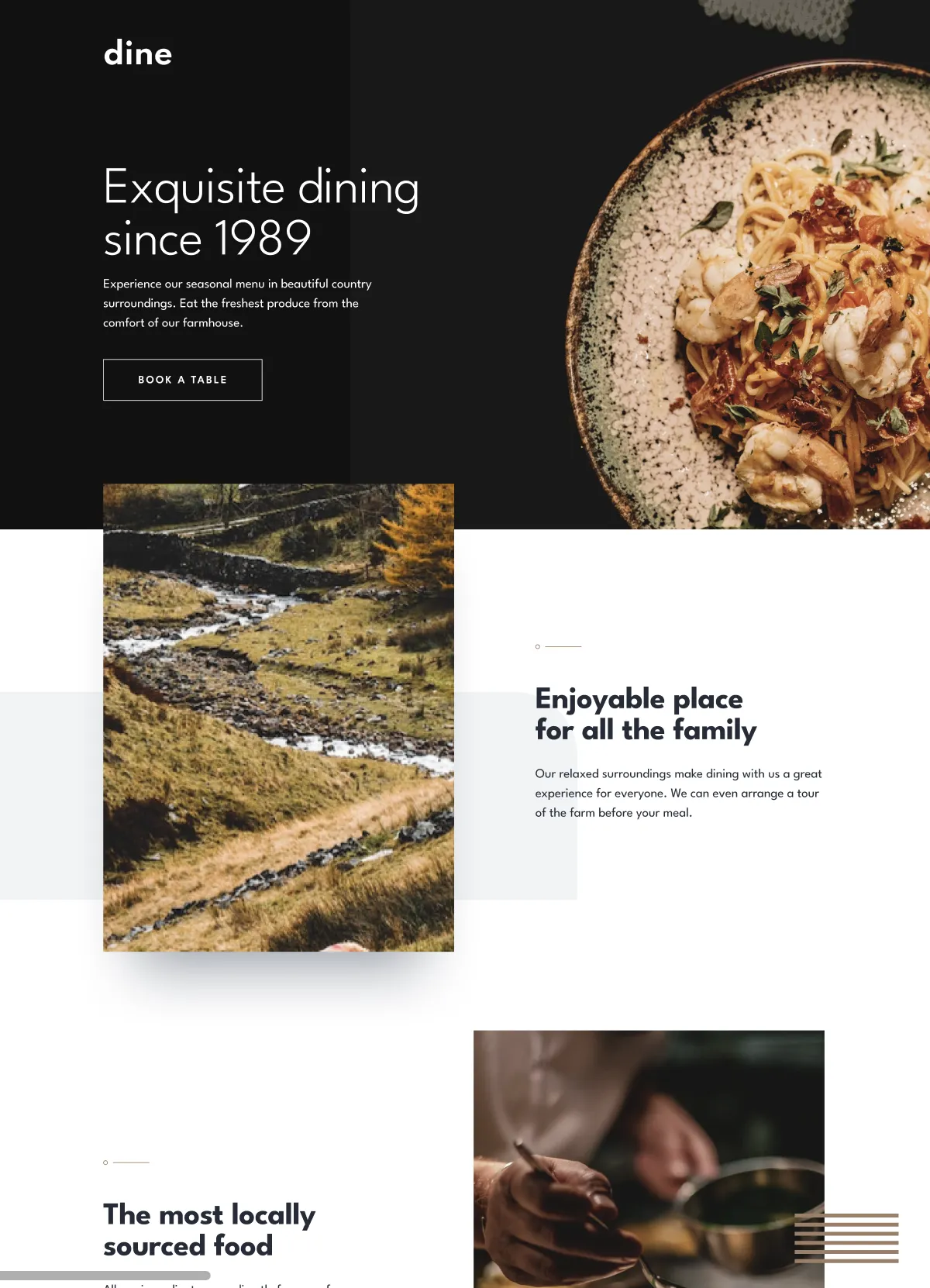 my restuarant webpage