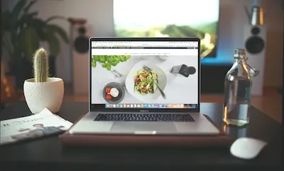 man at computer